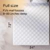image100 Waterproof Queen Mattress Protector  360 Pad Protection Against Spills Stains ampamp Accidents for Parents ampamp Pet Owners  Noiseless ampamp Cooling Viscose Made from Bamboo GreenFull