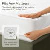 image100 Waterproof Queen Mattress Protector  360 Pad Protection Against Spills Stains ampamp Accidents for Parents ampamp Pet Owners  Noiseless ampamp Cooling Viscose Made from Bamboo GreenTwin
