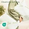 imageCloudLike Pillow Protectors with Zipper Queen Size  Breathable Cooling Pillow Covers for Hot Sleeprers  100 Resistant to Stains Dust ampamp Dirt Green 2PackGreen
