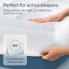imageNiagara Microfiber Twin Mattress Topper  Pillow Top Mattress Cover Quilted Fitted Cooling Topper for Back Pain Deep Pocket Fits 20 Inches 39x75 InchesTwin