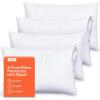 imageUltra Soft Pillow Protectors with Zipper King Size  Set of 12 Breathable Pillow Covers  100 Protection Against Stains Dust ampamp Dirt  Machine Washable WhiteWhite