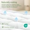 imageUltra Soft Twin Size Mattress Topper  Viscose Made from Bamboo Pillow Top Mattress Pad for Back Pain Relief  Naturally Cooling for Hot Sleepers WhiteWhite