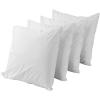 imageWaterproof Quilted Pillow Protectors King Ultra Soft Thick Pair 20x36 Inches Brushed Ultra Plush White Zippered Set of 2 Size EncasementWhite