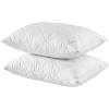 imageWaterproof Quilted Pillow Protectors King Ultra Soft Thick Pair 20x36 Inches Brushed Ultra Plush White Zippered Set of 2 Size EncasementWhite