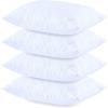 imageWaterproof Quilted Pillow Protectors King Ultra Soft Thick Pair 20x36 Inches Brushed Ultra Plush White Zippered Set of 2 Size EncasementWhite