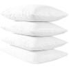 imageWaterproof Quilted Pillow Protectors King Ultra Soft Thick Pair 20x36 Inches Brushed Ultra Plush White Zippered Set of 2 Size EncasementWhite