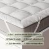 imageNiagara Mattress Topper King  Cooling Breathable Pillow Top Mattress Pad for Back Pain Relief  Deep Pocket Topper Fits 820 Inches MattressBamboo Viscose